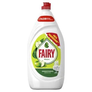 Засіб для посуду FAIRY 1,35л Зелене яблуко s.11829, Миючі і чистячі засоби