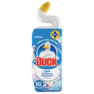 Средство для туалета Туалетный Утенок 5-в-1 500 мл морская свежесть w.00719, Средства для туалетных комнат