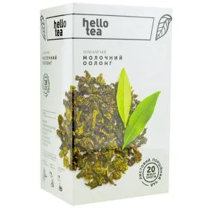 Зеленый чай Hello Tea Молочный Оолонг фильтр-пак 20 шт hellotea.0002, Зеленый чай - фото 2
