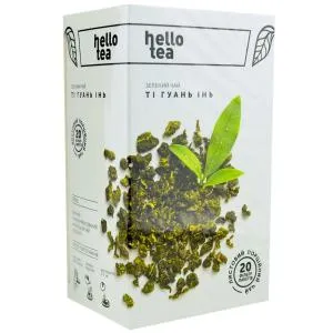 Зеленый чай Hello Tea Ти Гуань Инь фильтр-пак 20 шт hellotea.0003, Зеленый чай - фото 2