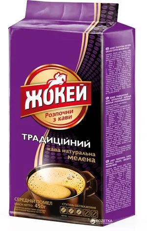 Кофе молотый Жокей Традиционный 250г 10670758