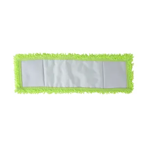 Змінна насадка Buroclean Green для швабри міні шиніл 44x13 см 80 г 10300203, Швабри - фото 1