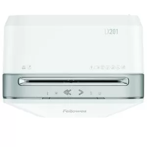 Знищувач паперу LX201 12 аркушів P-5 22 л Fellowes f.U5050101 - Фото 2