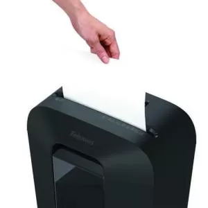 Уничтожитель бумаги LX70 11 листов P-4 18 л Fellowes f.U4407501 черный - Фото 1