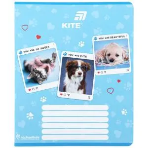 Тетрадь Kite 12 л клетка софт тач + УФ лак RH R26-232, Тетради - фото 10