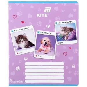 Тетрадь Kite 12 л клетка софт тач + УФ лак RH R26-232, Тетради - фото 6