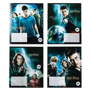 Тетрадь школьная KITE Harry Potter, 18 листов, в линию, HP20-237 - Фото 1