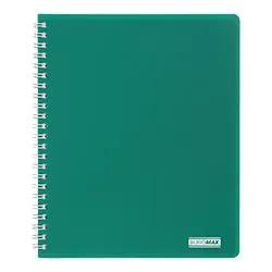 Тетрадь на пружины Buromax CLASSIC B5 80 л кл пластиковая обложка BM.2419, Блокноты - фото 2