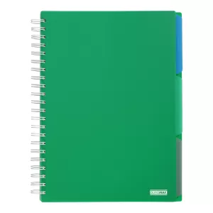 Зошит на пружині Buromax BRIGHT А4 120 арк клітинка BM.24345912 - Фото 5