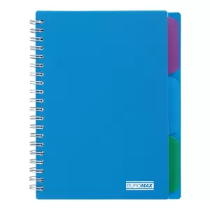 Зошит на пружині Buromax BRIGHT В6 100 арк клітинка BM.24365912 - Фото 2