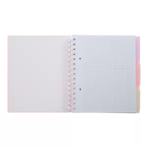 Зошит на пружині Buromax PASTEL В5 120 арк клітинка BM.24355912 - Фото 11