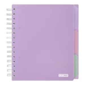 Зошит на пружині Buromax PASTEL В5 120 арк клітинка BM.24355912