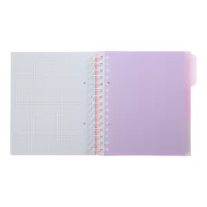 Зошит на пружині Buromax PASTEL В5 120 арк клітинка BM.24355912 - Фото 2