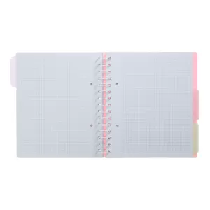 Зошит на пружині Buromax PASTEL В5 120 арк клітинка BM.24355912 - Фото 5