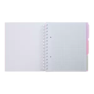 Зошит на пружині Buromax PASTEL В5 120 арк клітинка BM.24355912 - Фото 7