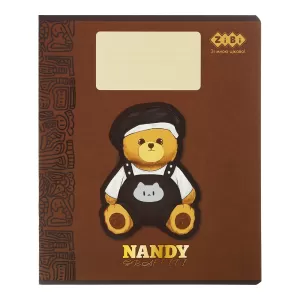 Тетрадь ZiBi BEAR 24л клетка KIDS LINE ZB25.1772K - Фото 2