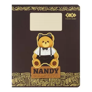 Тетрадь ZiBi BEAR 24л клетка KIDS LINE ZB25.1772K - Фото 4