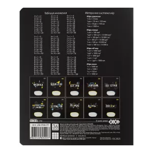 Тетрадь ZiBi BLACK 36арк клетка KIDS LINE ZB.1730 - Фото 2