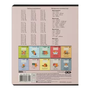 Тетрадь ZiBi CUTE CAT 36 л клетка KIDS LINE ZB.1731 - Фото 14