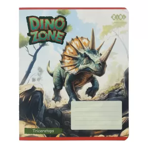Тетрадь ZiBi DINO 12 арк линия ассорти KIDS LINE ZB25.1751L - Фото 1
