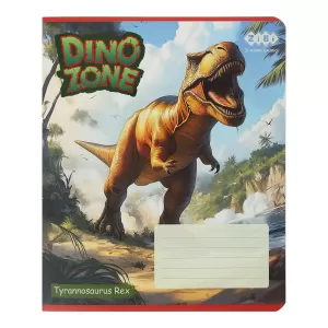 Тетрадь ZiBi DINO 12 арк линия ассорти KIDS LINE ZB25.1751L - Фото 5