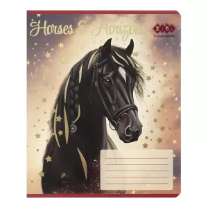 Зошит ZiBi HORSES 24арк клітинка KIDS LINE ZB25.1770K - Фото 1