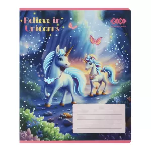 Зошит ZiBi UNICORN 12 арк клітинка KIDS LINE ZB25.1752K - Фото 9