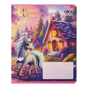Зошит ZiBi UNICORN 12 арк лінія KIDS LINE ZB25.1752L - Фото 9