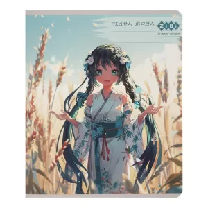 Зошит ZiBi ANIME 48 арк лінія рідна мова KIDS LINE ZB.1704-14