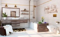 Панно Cersanit Alama beige panno city 1 изображение 1