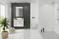 Декор CERAMA MARKET DIAMOND BLACK STAR DEKOR 30х60 зображення 1