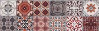 Декор Ceramika Konskie Milano patchwork inserto 25x75