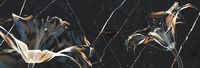 Декор Intercerama Dark marble чёрный Д 210 082