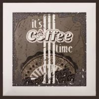Декор MONOPOLE KITCHEN COFFEE TIME BROWN C 15х15