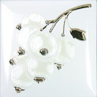 Декор MONOPOLE SEASON RIBES BLANCO BRILLO BISEL 15х15