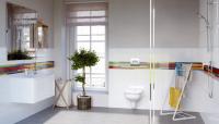 Фриз Opoczno Camelia Glass GLASS DARK BEIGE BORDER изображение 1