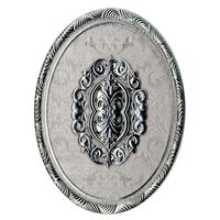 Декор-вставка El Molino Poem Medallion Plata Perla 140x100