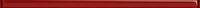 Декор Opoczno Glass Red Border 3x75