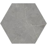 Плитка Oset PULPIS DARK GREY HEX 20х24 зображення 2