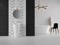 Плитка Cersanit Indira white матовая стена изображение 1