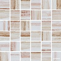 Marble room mosaic lines