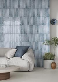 Плитка Paradyz MONPELLI BLUE MIx CEGIELKA STRUKTURA 7x30 зображення 1