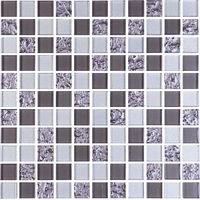 Мозаика Kotto Ceramica GM 8001 C3 GreyR S1-Grey m-Grey Silver