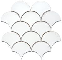 Мозаїка Kotto Ceramica SCALES SC 6024 White зображення 1