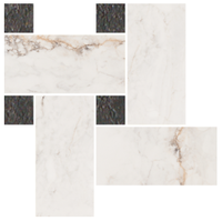 Мозаика Pamesa Ceramica PISA TWISTED GOLD LEVIGLASS