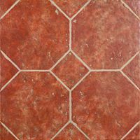 Плитка Zeus Ceramica Octagon rosso 45x45 (zwxl82)