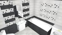 Плитка Cersanit Odri white structure 20x60 изображение 4