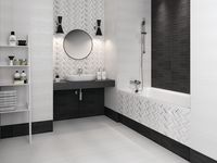 Плитка Cersanit Odri white structure 20x60 изображение 1