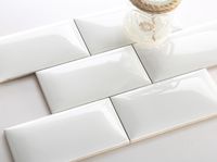 Плитка ALMERA CERAMICA China BISELADO MONOCOLOR GMS751501F WHITE FAT GLOSSY 150x75 изображение 1