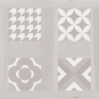 Плитка Argenta Ceramica SELANDIA DECOR BIANCO RC 60x60